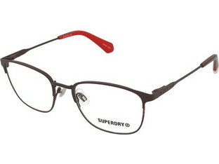 Superdry Fuji 003 Ανδρικός Σκελετός Γυαλιών Οράσεως Μεταλλικός Καφέ