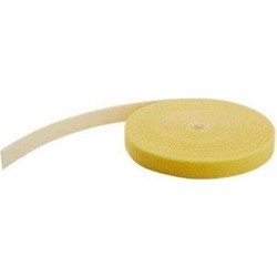 StarTech Οργανωτής Καλωδίων Hook and Loop Roll 25Ft (HKLP25YW)