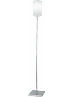 Luce Μοντέρνο Φωτιστικό Δαπέδου Υ155xΜ22cm με Ντουί για Λαμπτήρα E27 σε Λευκό Χρώμα I-SQUARE/PT 8031440351768