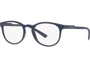Dolce & Gabbana DG5063 3296 Ανδρικός Σκελετός Γυαλιών Οράσεως Κοκάλινος Μπλε