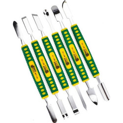 BEST Pry tools 6 τεμαχίων με Διπλή κεφαλή, μεταλλικό BST-6PCS