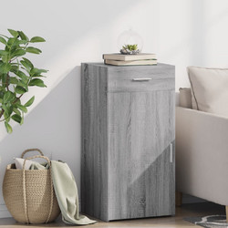 Ραφιέρα Γκρι Sonoma 45x42,5x93 εκ. από Επεξεργασμένο Ξύλο 846290