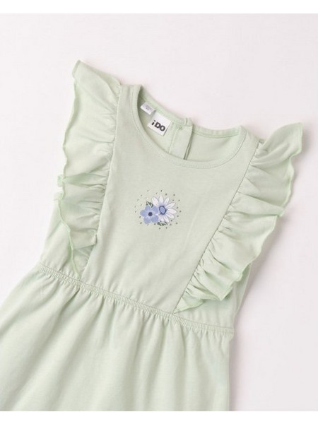IDO KNITTED DRESS SLEEVELESS - 4.8034/G0 - ΚΟΡΙΤΣΙ - GREEN