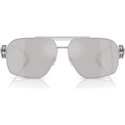 Versace VE2269 10006G Ανδρικά Γυαλιά Ηλίου Aviator Μεταλλικά Ασημί με Γκρι Polarized Φακό