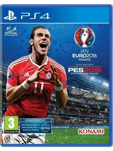 Pro Evolution Soccer 2016 Euro Edition Used PS4