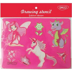 DACO Στένσιλ Unicorns SB002U