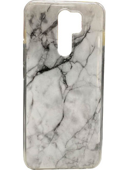 Θήκη Wozinsky Marble TPU Case Cover για Xiaomi Redmi 9, λευκή