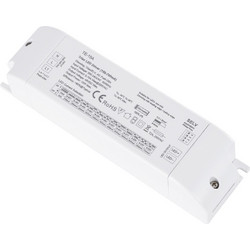 GLOBOSTAR(R) 73133 SKYDANCE TE-15A FLUX CC Τροφοδοτικό/Μετασχηματιστής SELV 1CH AC 200-240V σε DC 10-45V 150-700mA 15W Max IP20 - AC TRIAC + ELV Push Dimming + Leading/Trailing Edge - DIP Switch Curre