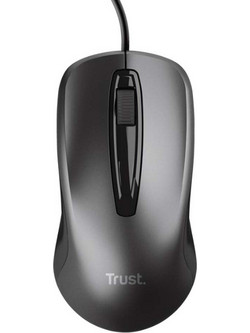 Trust 24657 Ενσύρματο Ποντίκι Black
