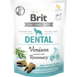 Brit Functional Snack Dental Venison with Rosemary 150gr