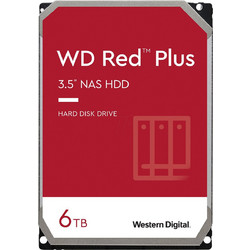 Western Digital Red Plus NAS 6TB HDD Σκληρός Δίσκος 3.5" Sata 3 5400rpm