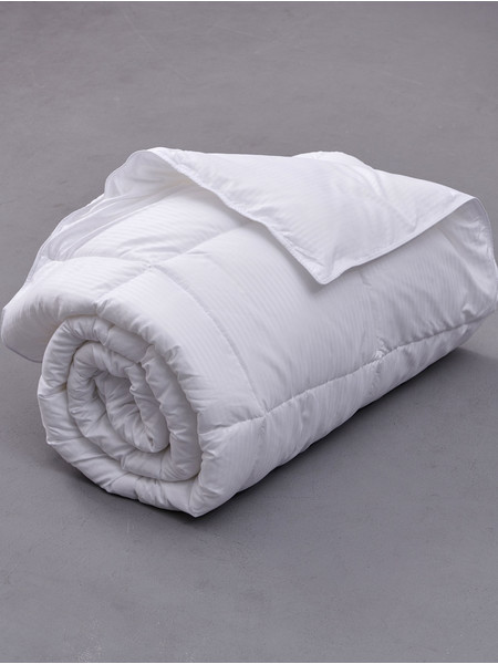 Palamaiki Πάπλωμα King Size Microfiber 260x240 White Comfort Stripe