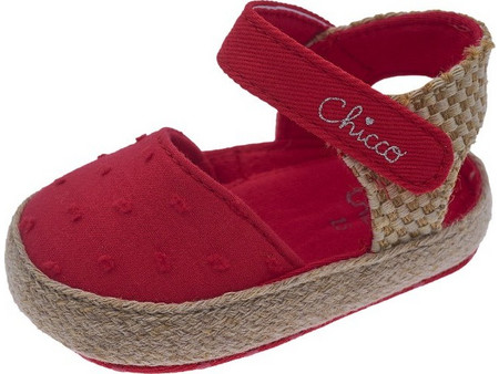 CHICCO Sandal Osy Red Plumetis 71042-700