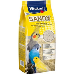 VITAKRAFT SANDY 3 PLUS ΑΜΜΟΣ ΠΤΗΝΩΝ ΜΕ ΟΣΤΡΑΚΑ +amp ΚΑΡΒΟΥΝΟ 2.5KG