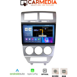 Carmedia CM81036-13 Plus Dodge Caliber 2006-2012 Ηχοσύστημα Αυτοκινήτου με Οθόνη Αφής & GPS