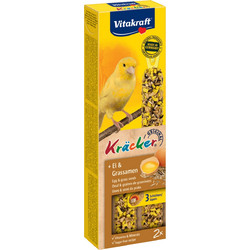 Vitakraft Kracker Canaries with Egg & Seeds 2τμχ 60gr