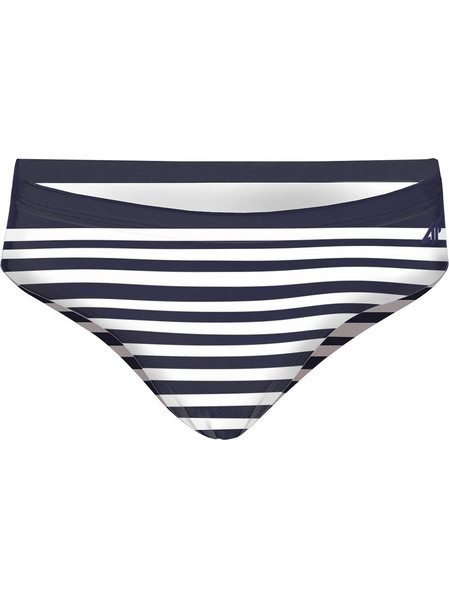 4F Ψηλόμεσο Αθλητικό Bikini Slip Navy Μπλε H4L19-KOS003B