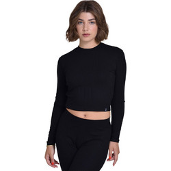 Target Γυναικείο Αθλητικό Crop Top Μαύρο W24/67102-10