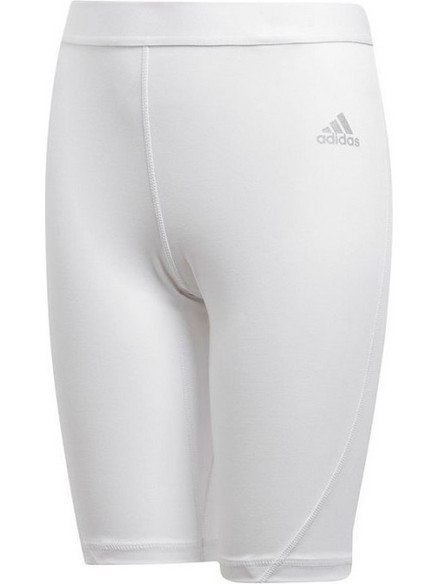 Adidas Παιδικό Κολάν Αθλητικό Κοντό Λευκό CW7351