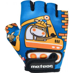 Meteor Teddy Builder 26184-26185-26186 Κοντά Γάντια Ποδηλασίας Παιδικά Πολύχρωμα