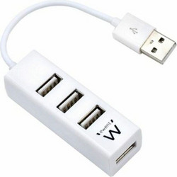 Ewent EW1122 USB Hub 2.0 USB-A με 4 Θύρες USB-A