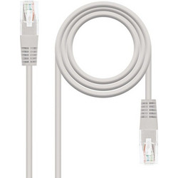 Nanocable U/UTP Cat.5e Καλώδιο Δικτύου Ethernet 30m Grey
