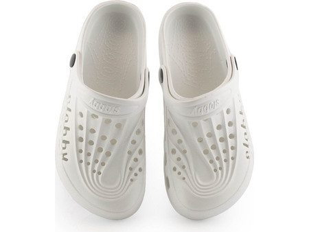 1288-0166 Love4shoes Γυναικεία Clog ΛΕΥΚΟ