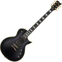 ESP LTD EC-1000 Ηλεκτρική Κιθάρα Single Cut με HH Μαγνήτες και Ταστιέρα Ebony Vintage Black Duncan