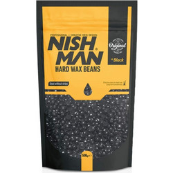 Nish Man Black Κερί Αποτρίχωσης σε Κόκκους για Σώμα & Μπικίνι 500gr