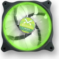 Droxio Fan Case Fan 120mm με Σύνδεση 4-Pin PWM Green