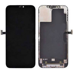 Οθόνη LCD + Touch Panel για iPhone 12 Pro Max OLED (Removable IC) μαύρη (OEM)