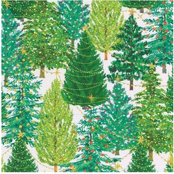 Χαρτί Περιτυλίγματος Ρολό White Christmas Caspari