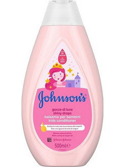 Johnson's Kids Shiny Drops Παιδικό Conditioner για Φριζάρισμα 500ml