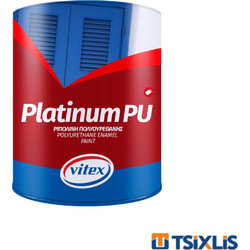 Vitex Platinum PU Ριπολίνη Διαλύτου Ξύλου & Μετάλλου Λευκό Gloss 0.75lt