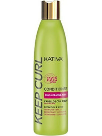 Kativa Keep Curl Definition & Shine Conditioner για Επανόρθωση 250ml