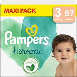 Pampers Harmonie Πάνες No3 6-10kg 87τμχ