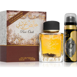 Lattafa Perfumes Pure Oudi Eau de Parfum 100ml + Deospray 50ml