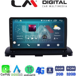 LM Digital ZR8385 Ηχοσύστημα Αυτοκινήτου με Οθόνη Αφής USB Bluetooth & GPS