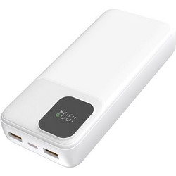 Tune On the Go Power Bank 20000mAh με 2 Θύρες USB-A White