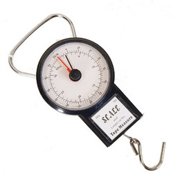 Αναλογική Ζυγαριά Ταξιδίου RCM TH1004-2 Έως 35kg | με Γάντζο & Χωρίς Μπαταρίες | για Αποφυγή Υπέρβαρων Αποσκευών Μαύρο