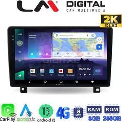 LM Digital ZQ8019UP Ηχοσύστημα Αυτοκινήτου με Οθόνη Αφής Bluetooth & GPS