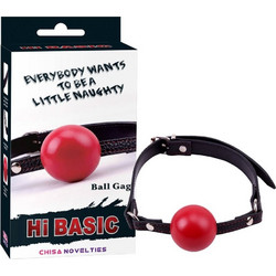 Chisa Novelties Ball Gag Red