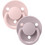 BIBS de Lux Πιπίλες Σιλικόνης 0-36m Blossom Dusky Lilac 2τμχ