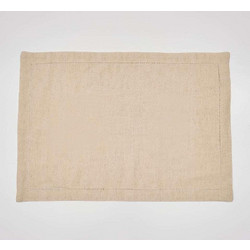 Pennie Tavira Σουπλά Υφασμάτινο Μπεζ 50x35cm 051846-02 ref10279881