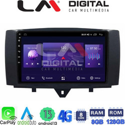 LM Digital ZT8587 Ηχοσύστημα Αυτοκινήτου με Οθόνη Αφής USB Bluetooth & GPS