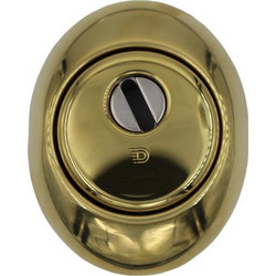 Defender Κυλίνδρου Οβάλ Μασίφ Χρυσό (Bd290-25D1 (2))