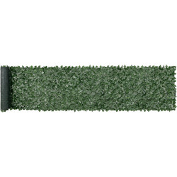 VEVOR Ivy Privacy Fence, Τεχνητή πράσινη οθόνη τοίχου 1 x 5m, Greenery Ivy Fence με διχτυωτό ύφασμα και ενισχυμένη άρθρωση, Faux Hedges Διακόσμηση αμπελόφυλλων για εξωτερικό κήπο, αυλή, μπαλκόνι