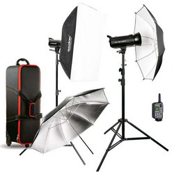 Godox SK400II 2xLights Kit With Umbrellas