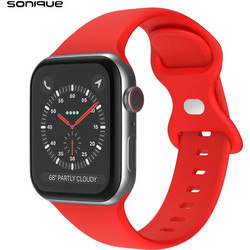 Sonique Butterfly Λουράκι Σιλικόνης Red (Apple Watch 38 / 40 / 41mm)