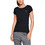 Under Armour HeatGear Γυναικείο Αθλητικό T-Shirt Μαύρο 1328964-001